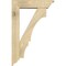 Ekena Millwork Balboa Traditional Rough Sawn Bracket w/ Offset Brace, Douglas Fir, 6"W x 22"D x 34"H BKT0604X22X34BOA01RDF - alternate 3